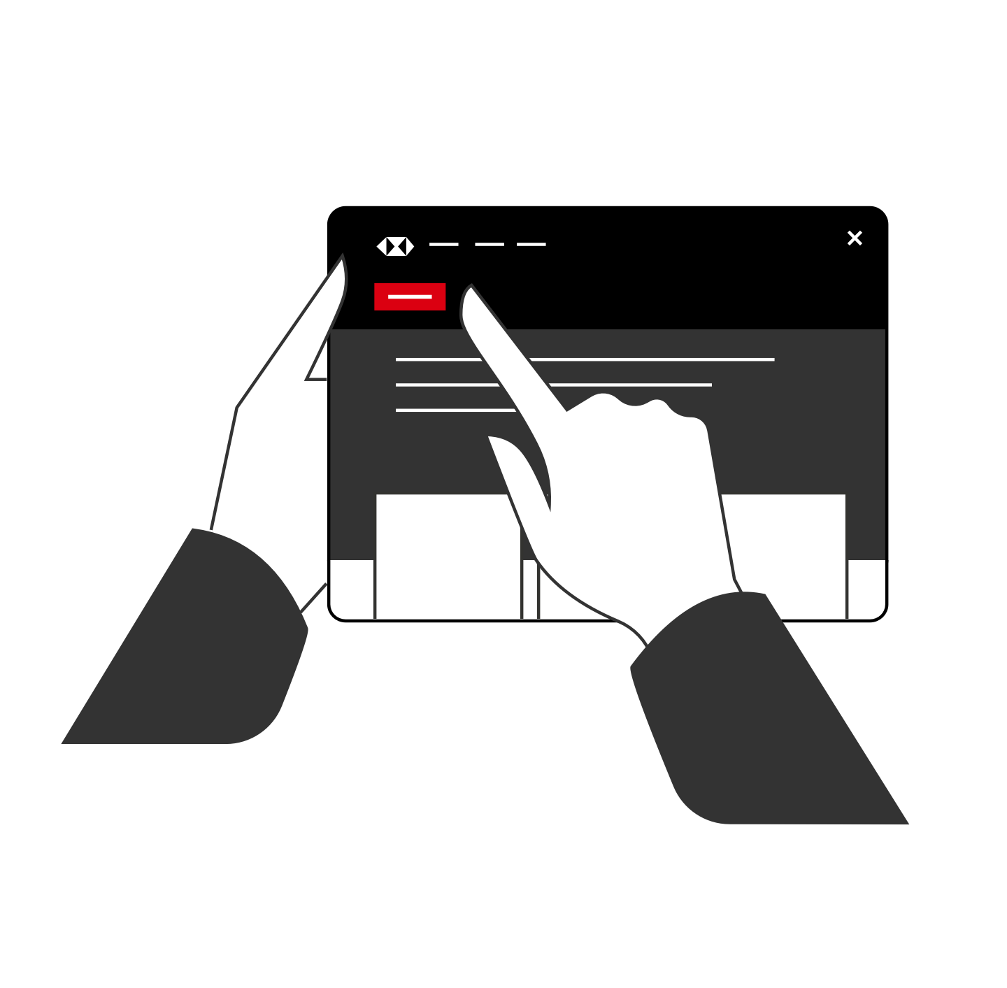 Browsing HSBC Insights page business banking website Browsing HSBC Insights page business banking website